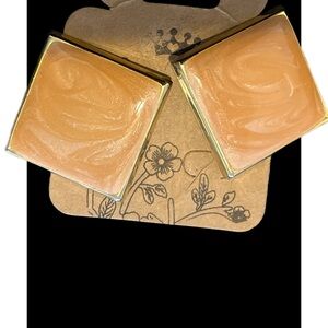 Square Goldtone & Enamel Earrings